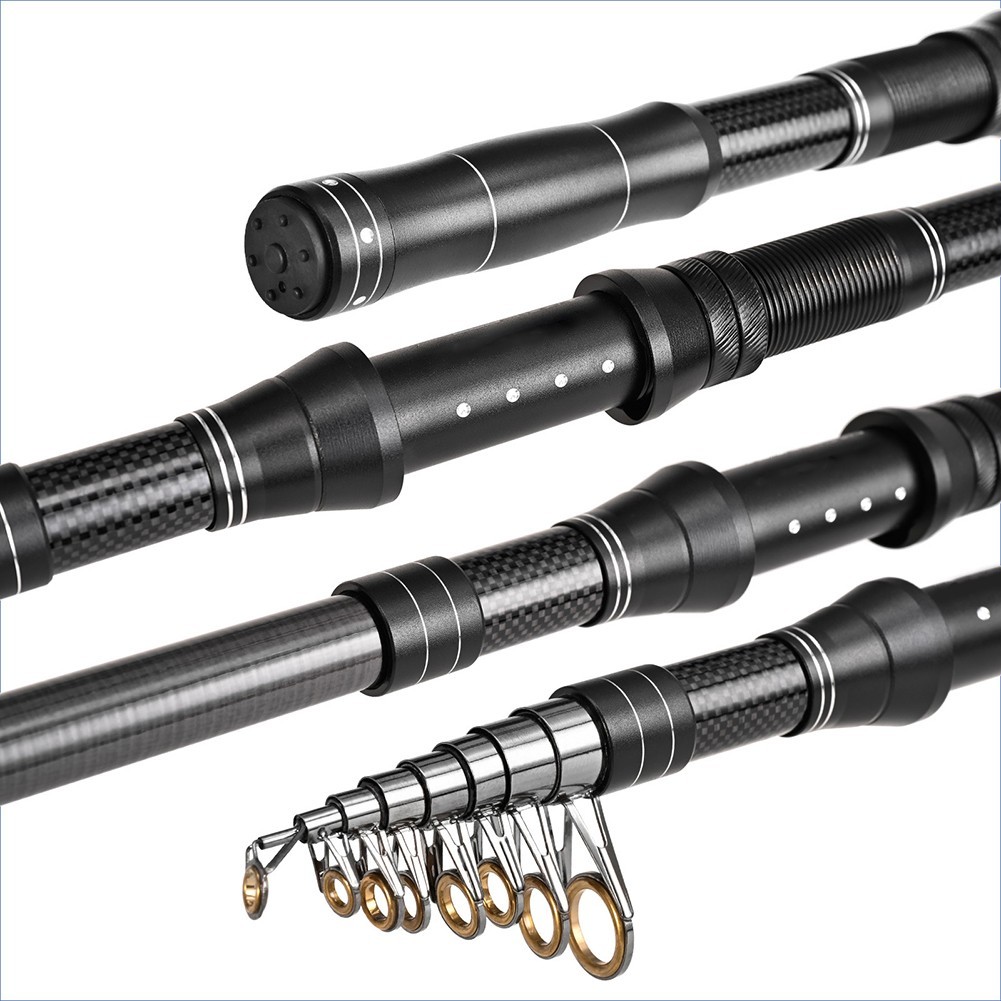 Portable Fishing Rod Telescopic Carbon Alloy for Travel and Adventure 240cm