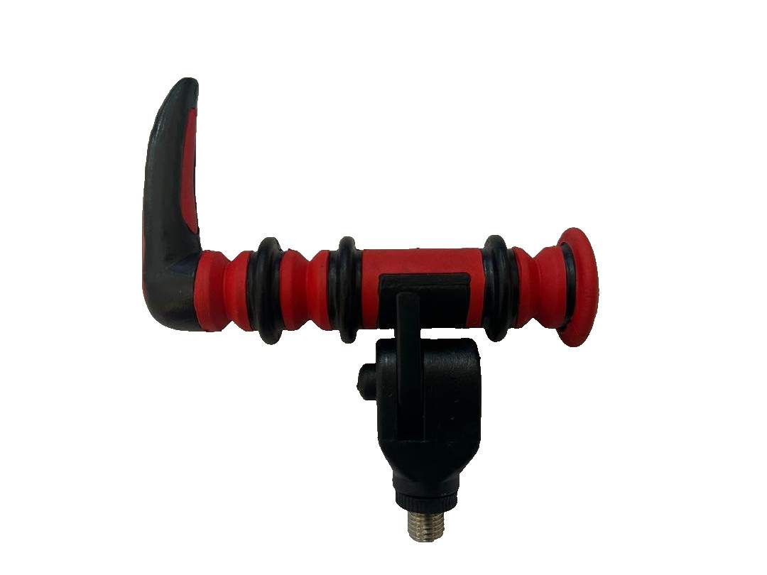 Feeder Fishing Rod Rest Fits Bankstick Quiver Rest One Sided Adjustable RED