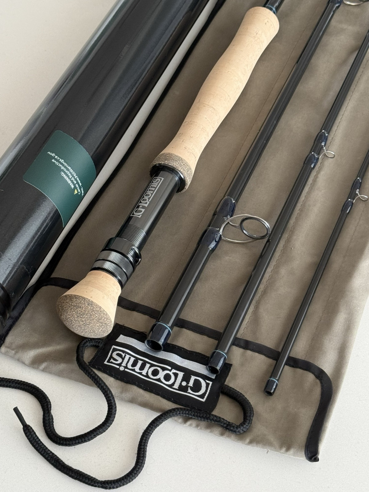 **BEAUTIFUL** 🔥 G LOOMIS NRX+ S SALT 12wt. 9’ft~4pc fly rod!🔥