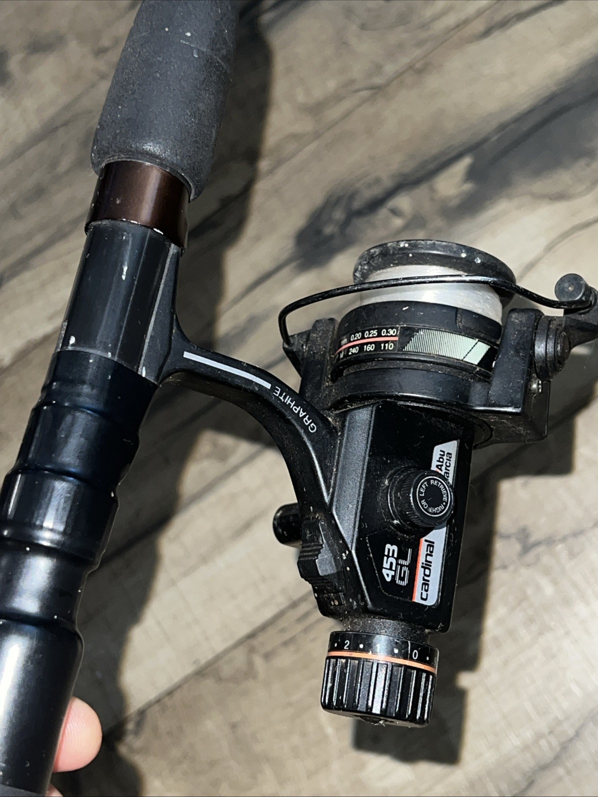 VTG Abu Garcia 400 Balanced 6’ Light Action BS60L Spin Fishing Rod 2-Piece READ!