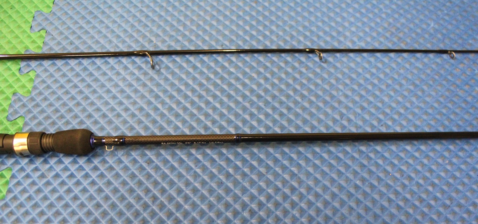 Okuma Blue Ace Spinning Rod 6′ 6″ 2-Piece ROD ONLY BA-662M-30b