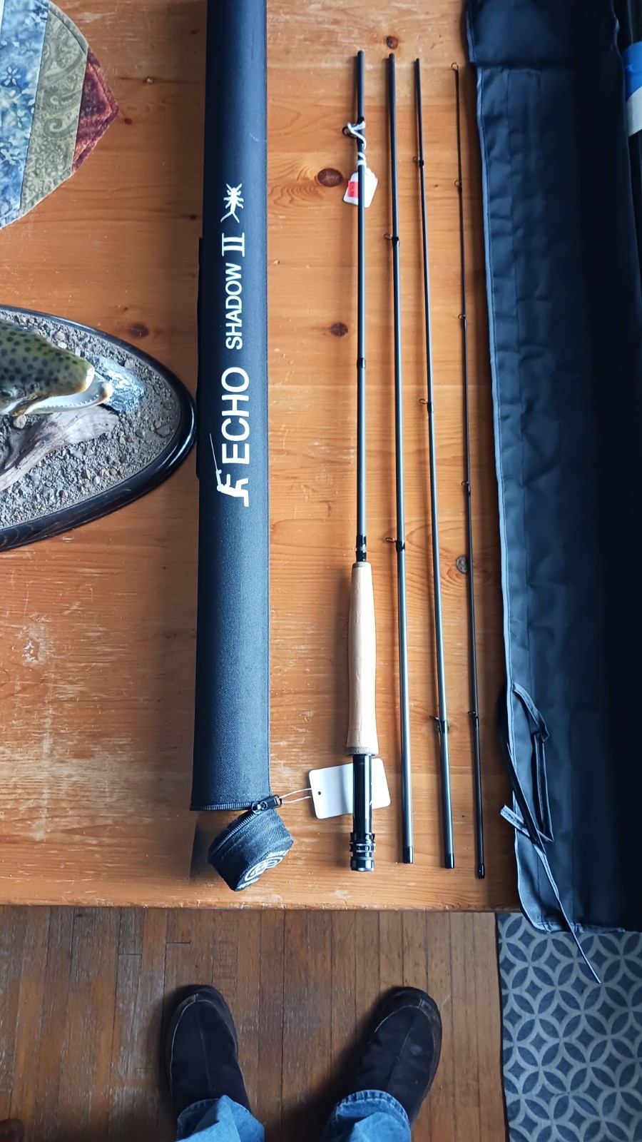Echo Shadow II 10′ 6″ 4wt Never Used Lifetime Warranty