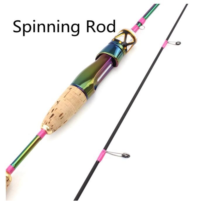 1.68m 1.8m Trout Fishing Rod Portable Casting Rod Carbon Fiber Spinning Rod Fast