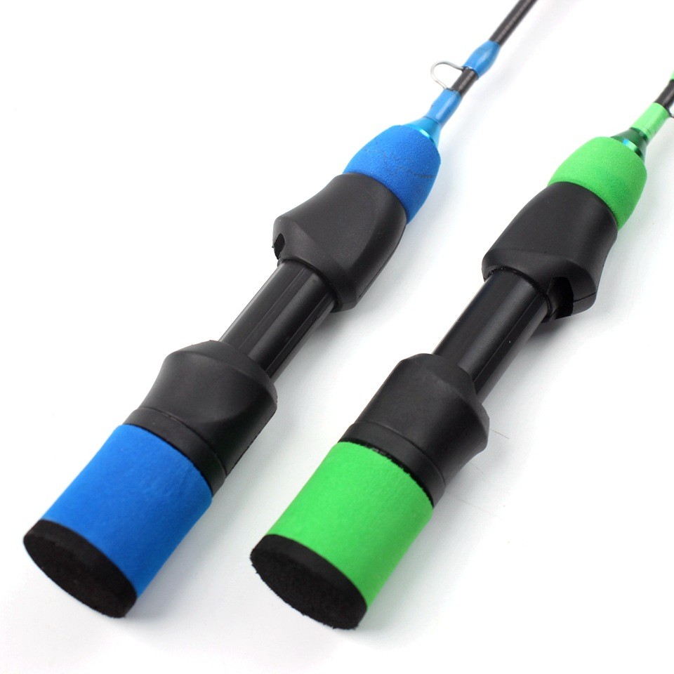 Ice Fishing Rod Carbon Fiber Fast Action Casting Spinning Travel Rod Carp 55cm