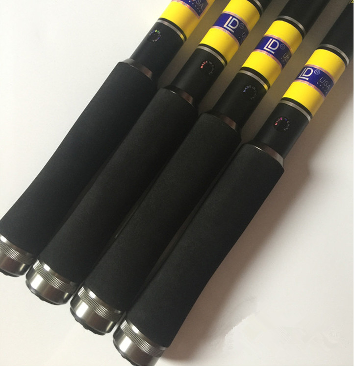 Fishing Rod Carbon Fiber Casting Spinning Power Baitcasting River Stream Pole