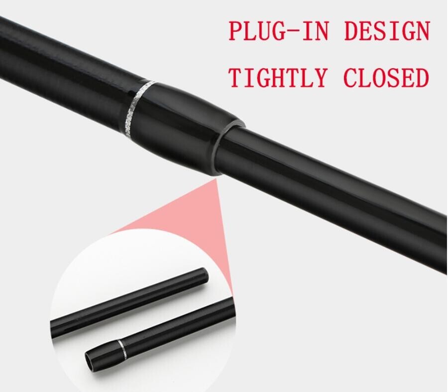 6 ft Fishing Rod Spinning Casting Rods 3 Tips 30T Carbon Rod Lure Weight 4-28g