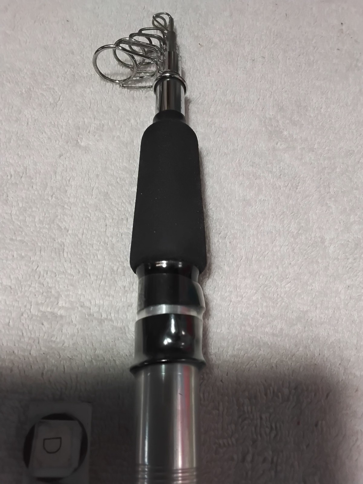Vintage DAVIDCRAFT K-320 Telescoping Fishing Rod – 65″ Retractable