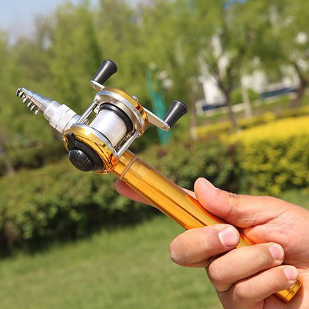 Telescopic for ultra short Fishing Rods Compact Pen Style Rods for Convenience