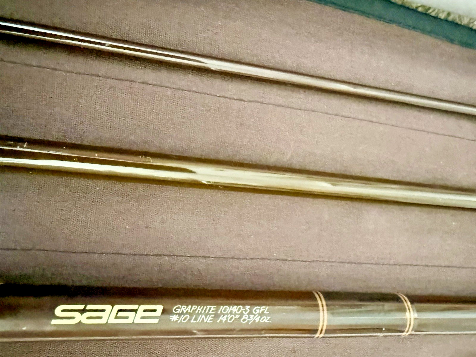 Sage Graphite GFL 14 Foot #10 3 Piece Spey Salmon Fly Rod with Bag & Tube