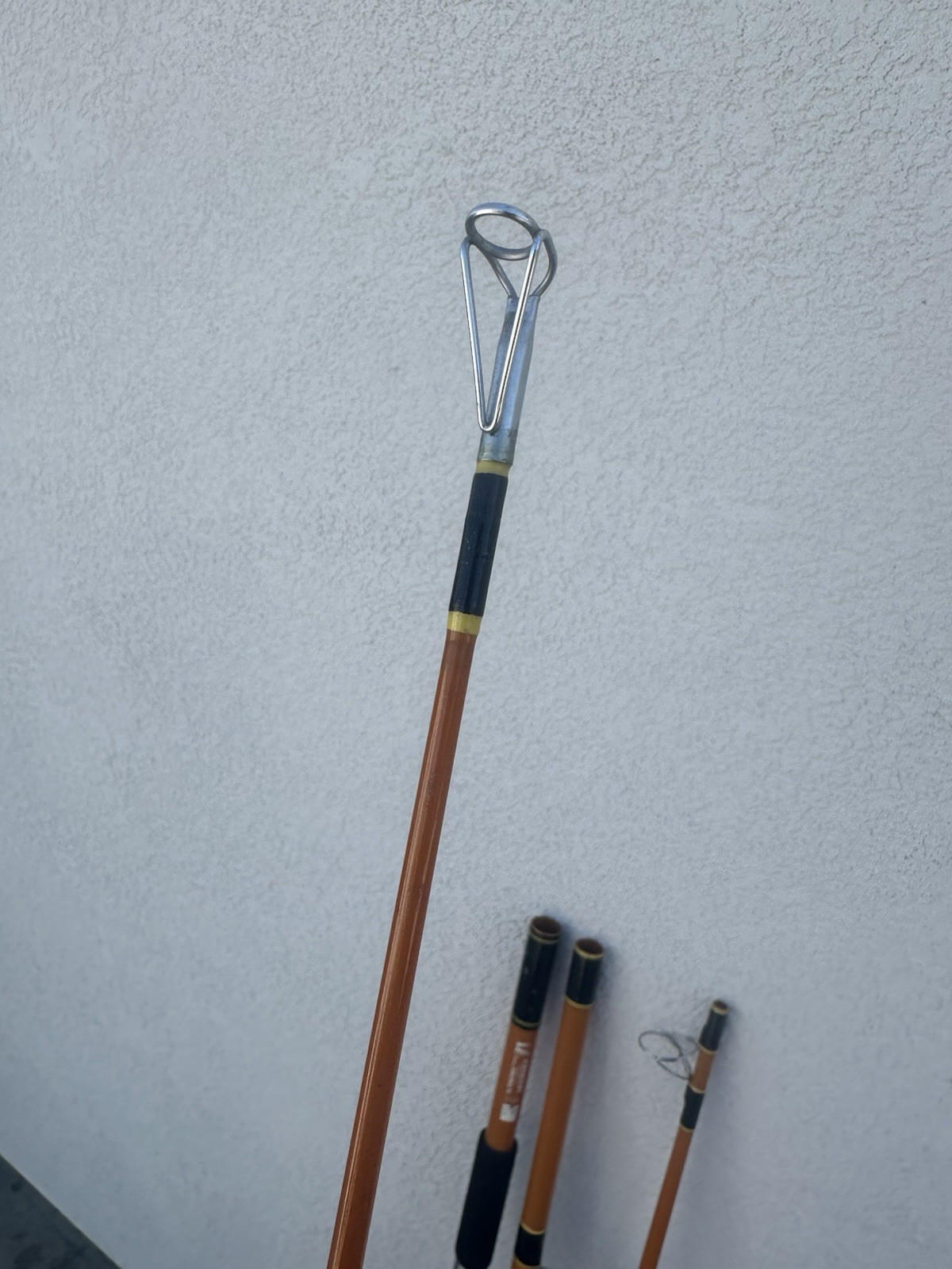 Kencor 415 Line Rate 15-30Lb Tenlew Magnaglas 4 Pc 15’ Fishing Rod Made In USA