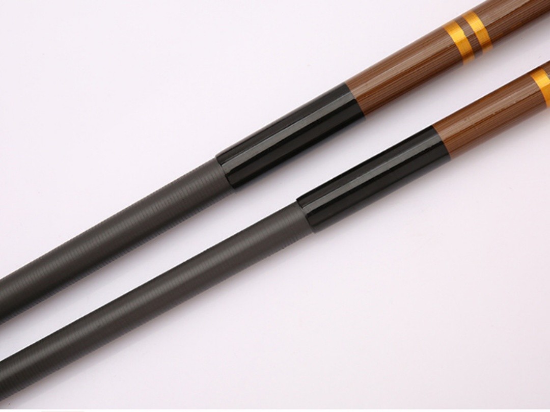 Ultra-short lightweight hard-action fishing rod for stream fishing fishing gear