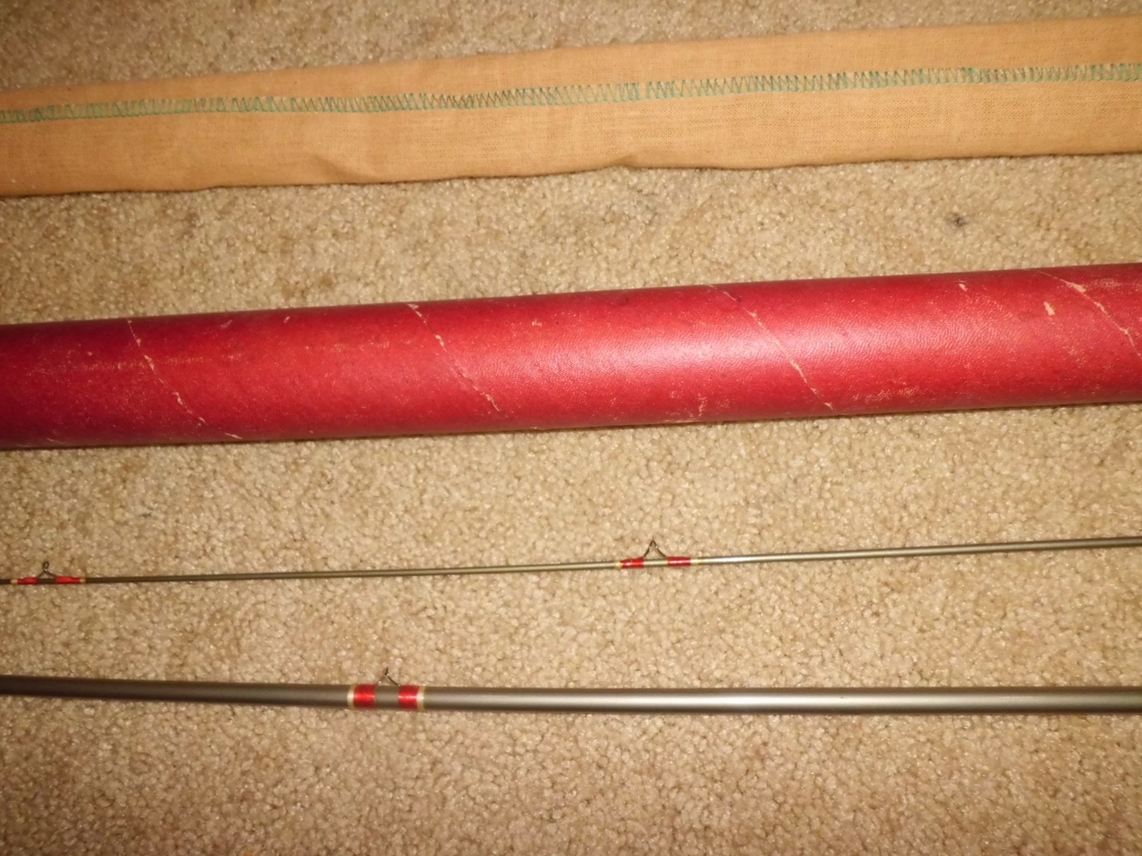 Vintage GEP ACTIONIZED Metal Fly 8’6″ Rod made in USA- MINT