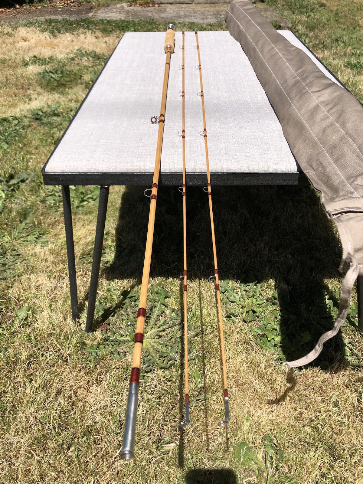 White River 6wt 8ft fly rod. Two piece with extra tip.