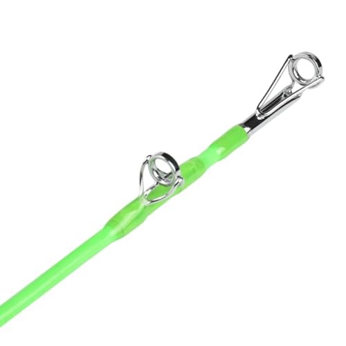 Catfish Fishing Rods 7’6 Glow in The Dark The Challenger Casting Rod, Green