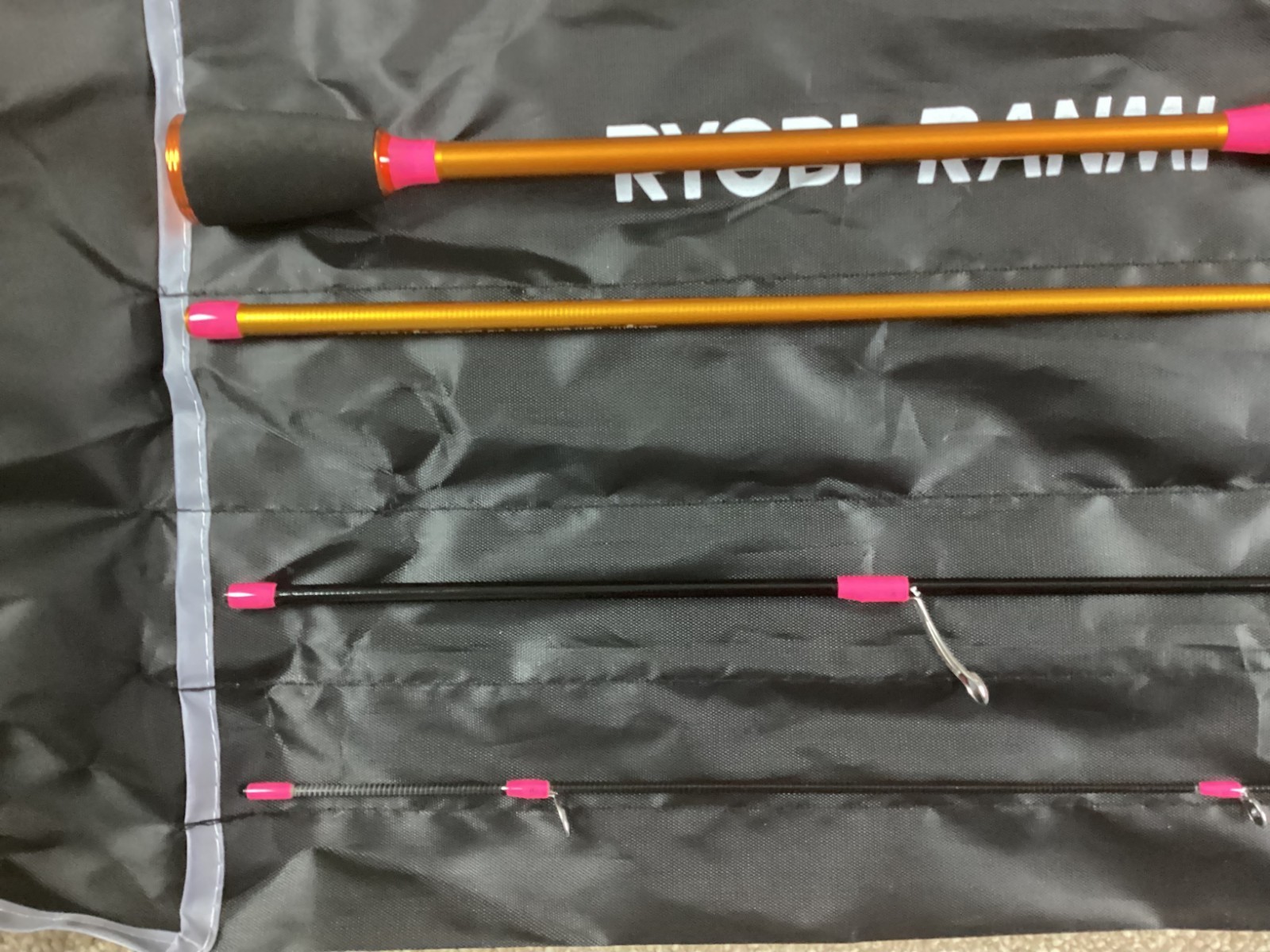 Ryobi Delicacy 662 6′ 6″ 4 pc. UL Travel Spinning Rod 4 piece (no.6)