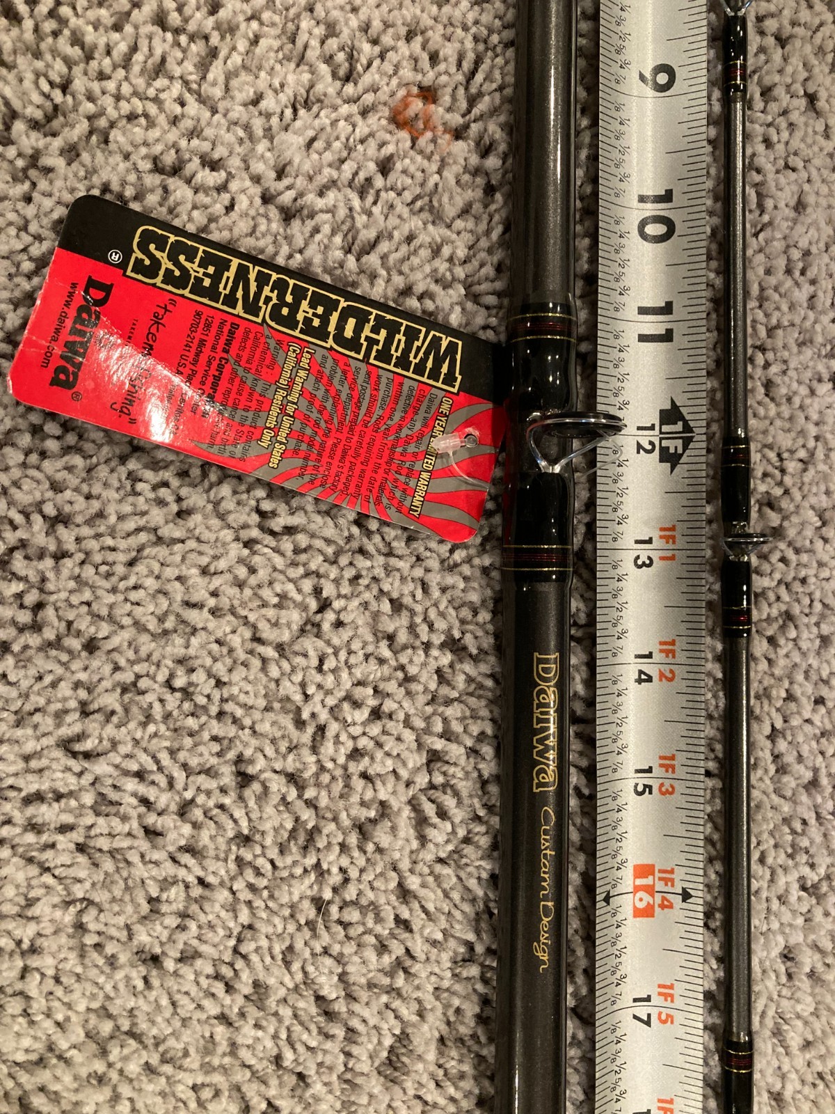Daiwa WLDR Custom Design WDDR802MHR Wilderness Specialty Rods 2pc NEW