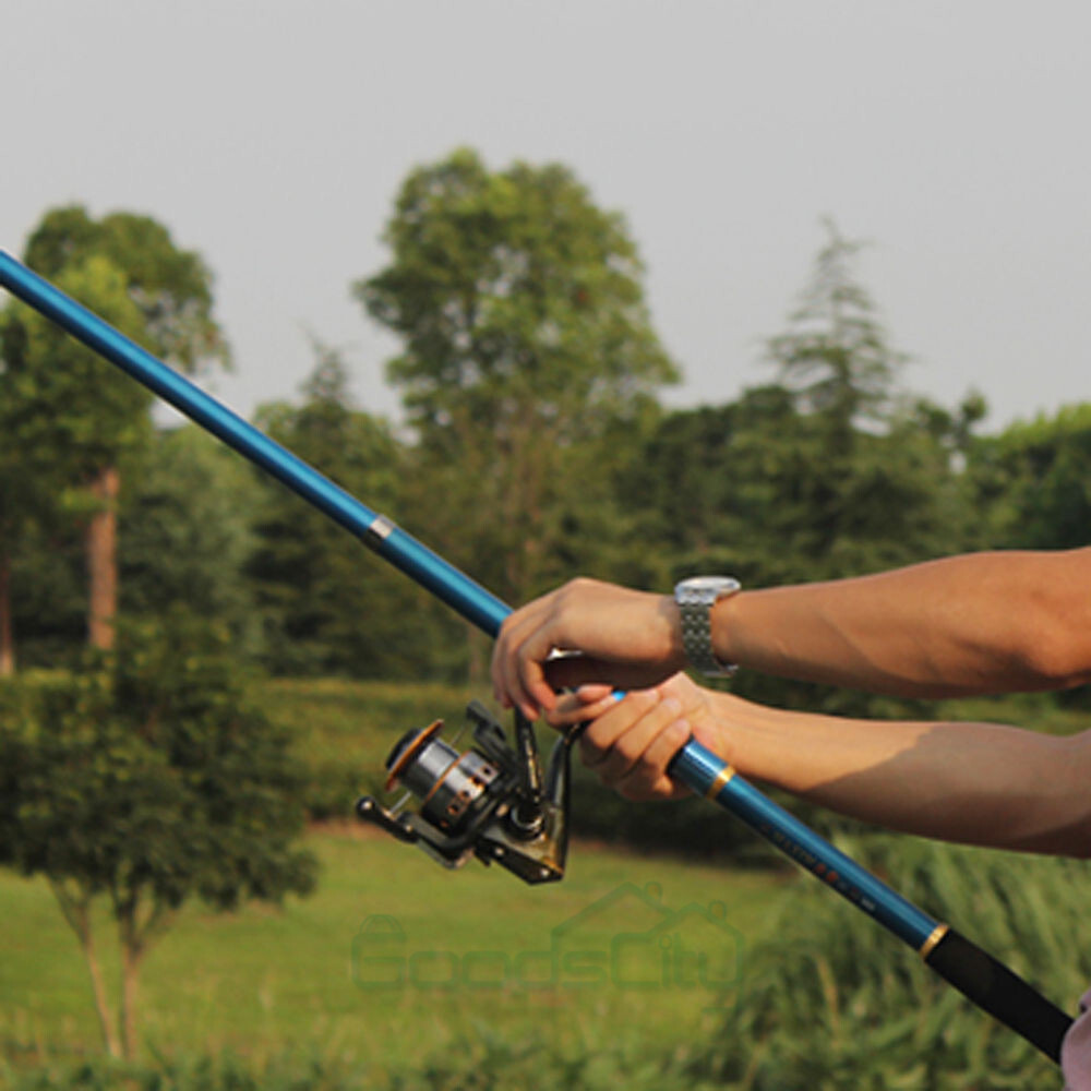 2.1M Fishing Rod Feeder Hard Carbon Fiber Telescopic Fishing Rod Fishing Pole