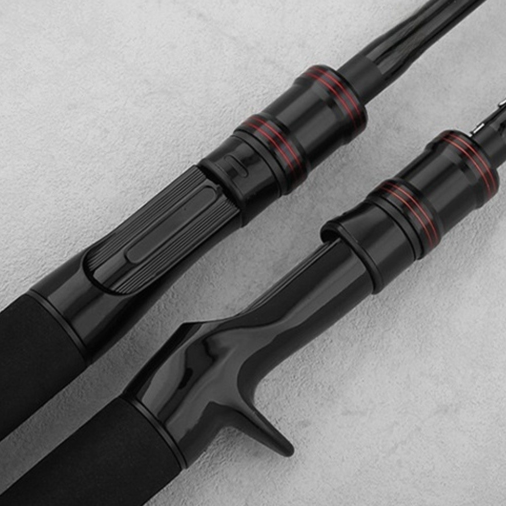 Carbon Telescopic Lure Rod 1.5m 1.8m 2.1m Ergonomic Handle Portable Fishing Rod
