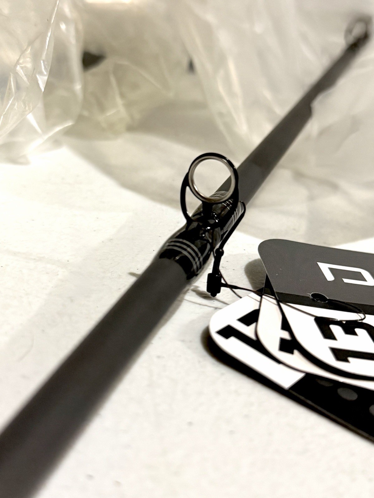LOT of 2 – 13 Fishing Origin DEFY White Casting Rods – Saltwater Freshwater