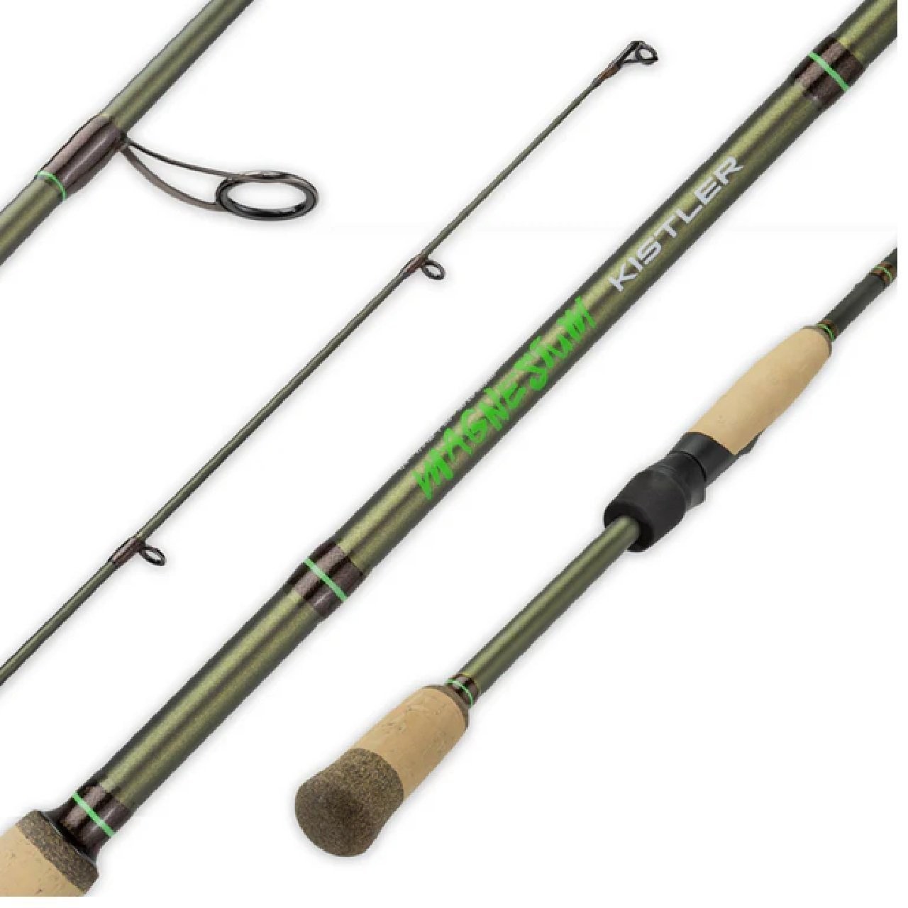Kistler Magnesium Spinning Fishing Rod 7′ 2″ Medium