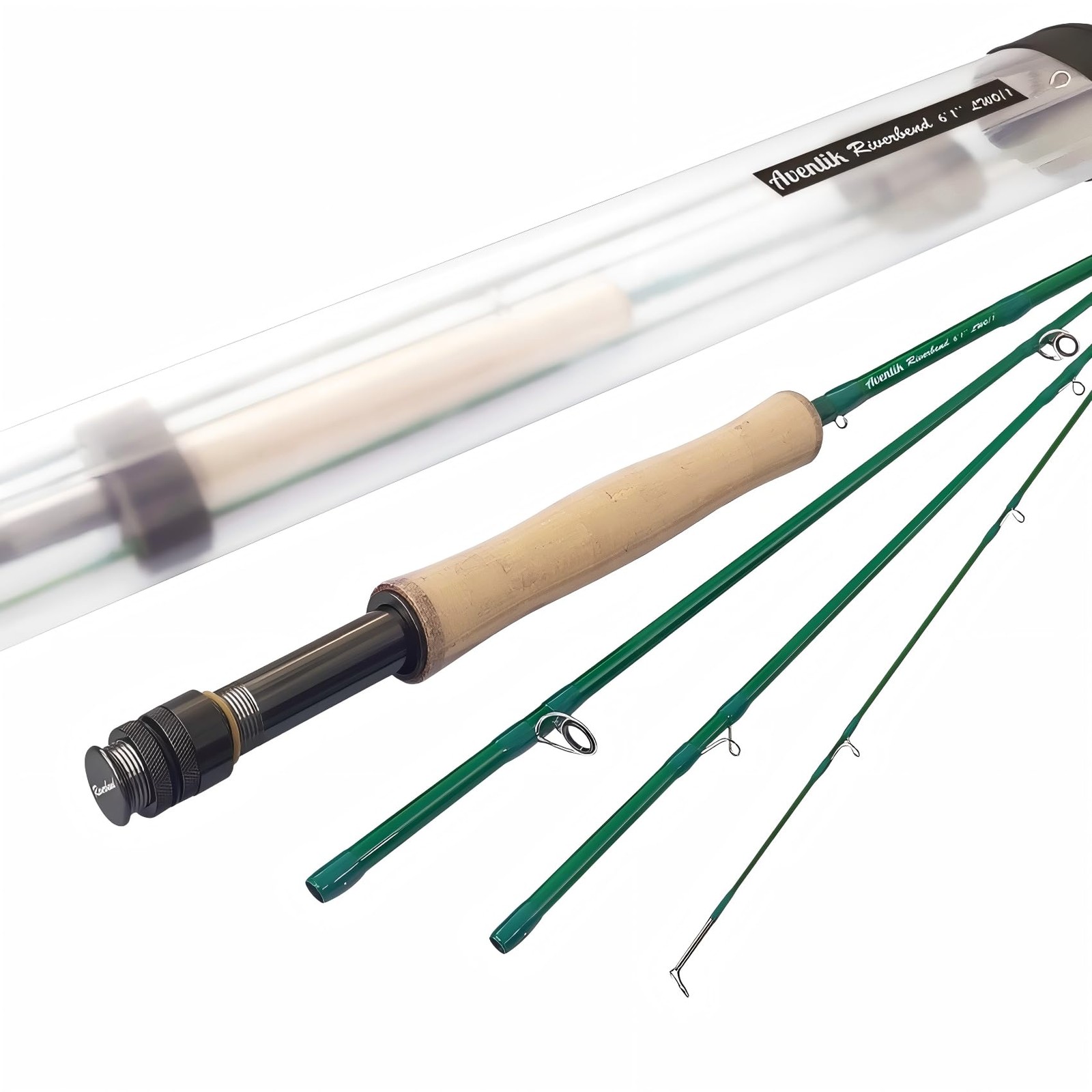 Fly Rod IM8 Graphite 0-8 wt, 6-10ft Lightweight Medium Fast Action 7’3” LW2/3
