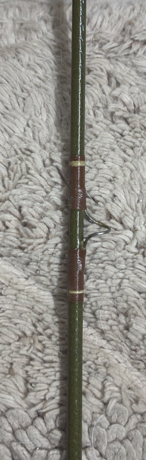 Vintage St Croix 9000 8 Ft 8 Wt Fiberglass Fly Rod Park Falls Wisconsin