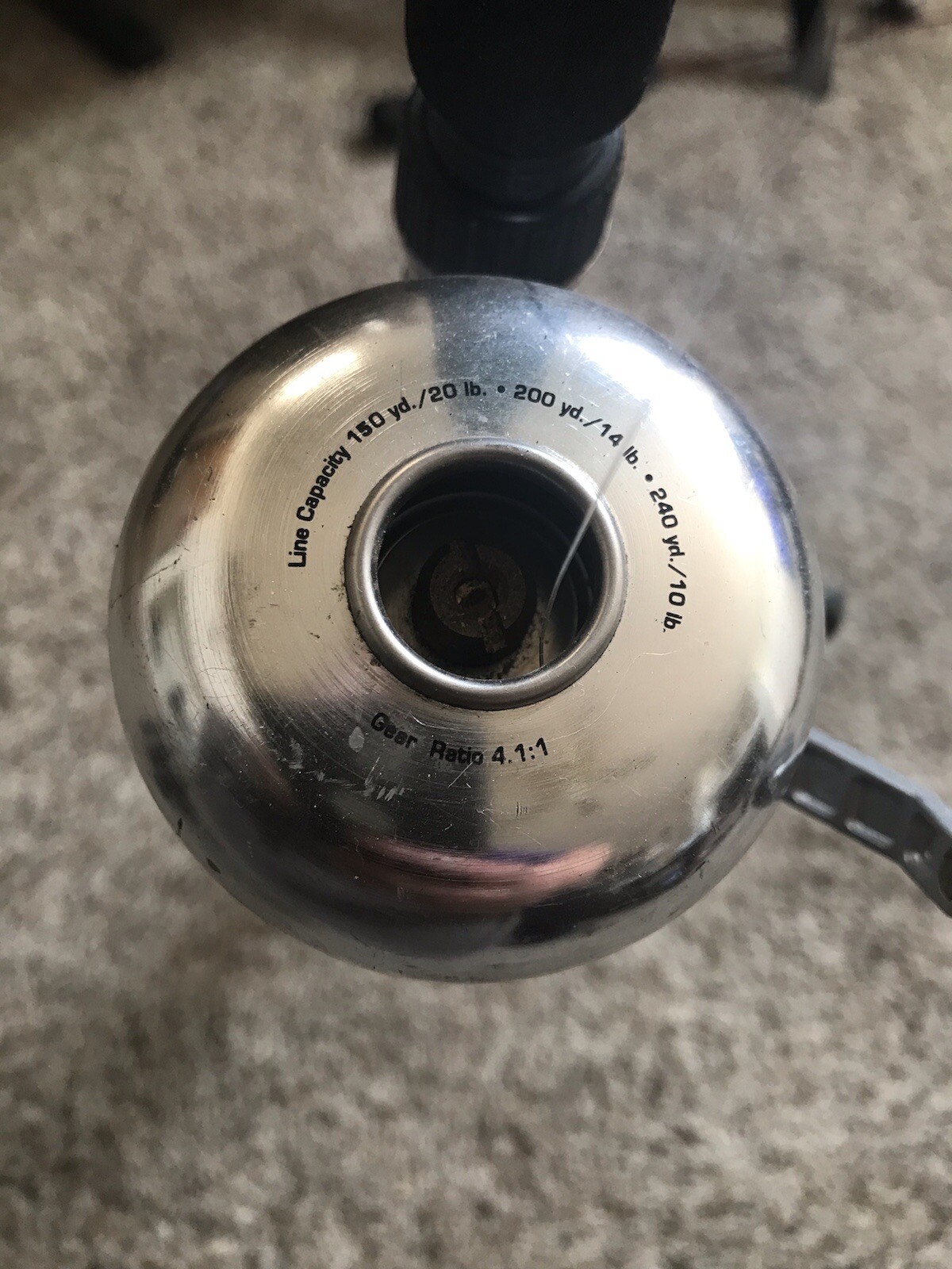 ABU GARCIA Olympian Salmon/Steelhead 8’6″ Medium Heavy Rod w Spidercast Reel