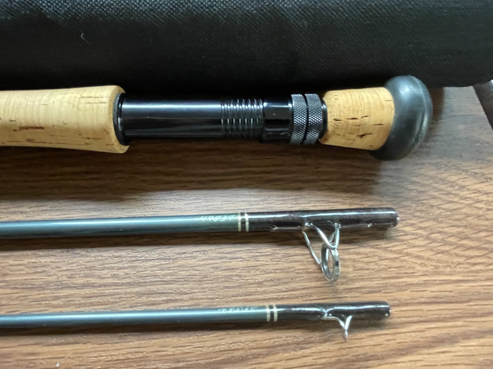 Scott SES 9083 9’0″ #8 Line 4.5oz 3P Black Tube Used Fly Fishing Rods Carbon
