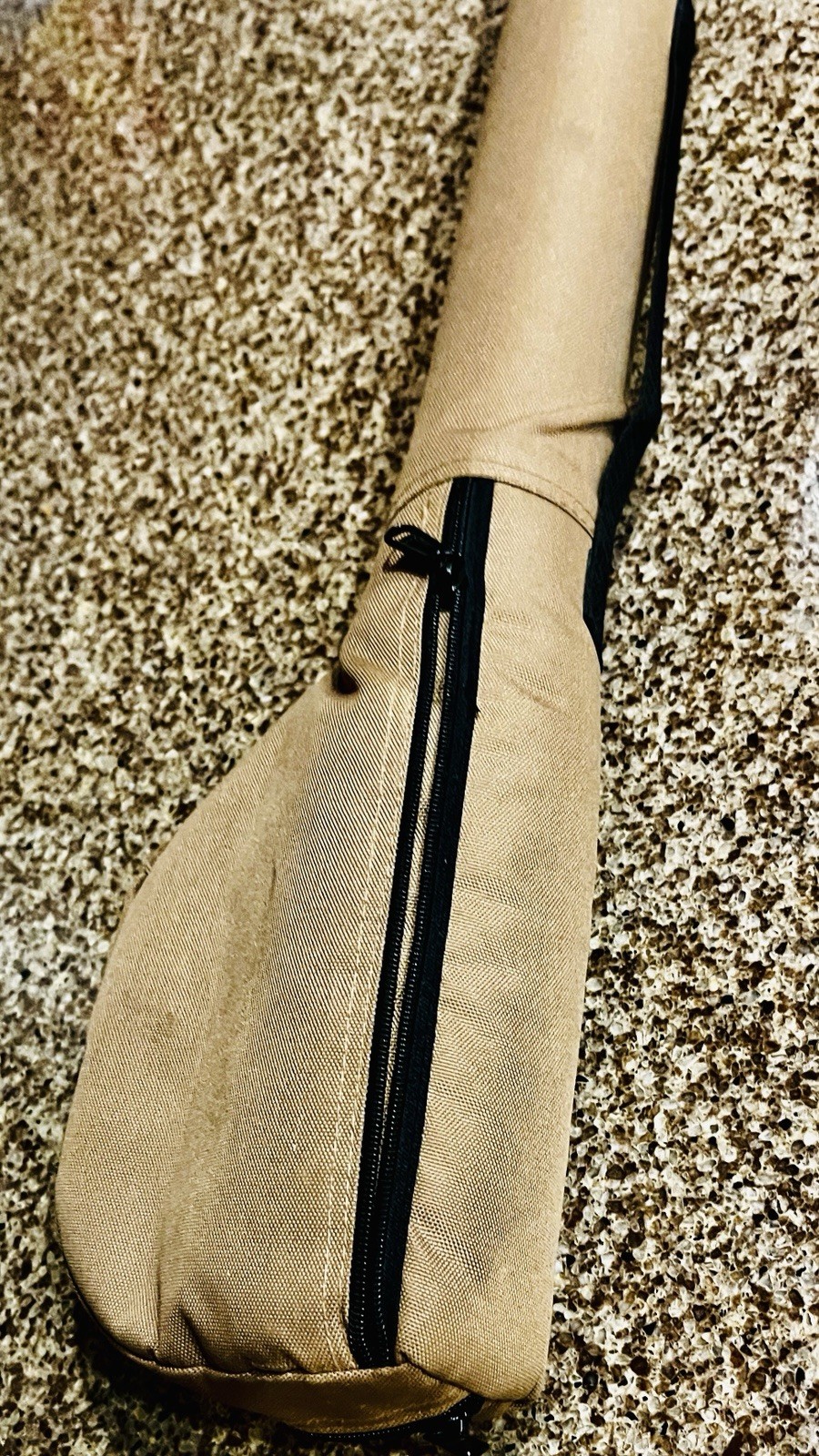 SAGE Model 690-4 Fly Rod Line 6 Tube Case Only *Good Shape” Tan Color .