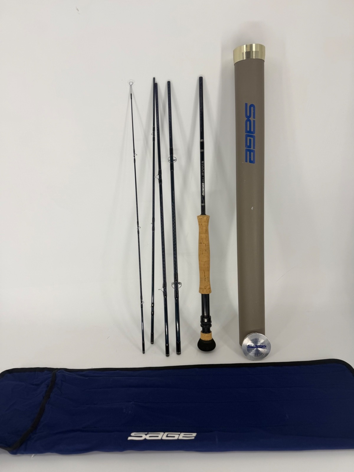 Sage Graphite III RPLXi1090-5 9’ 10wt Fly Rod w/ Tube & Sock