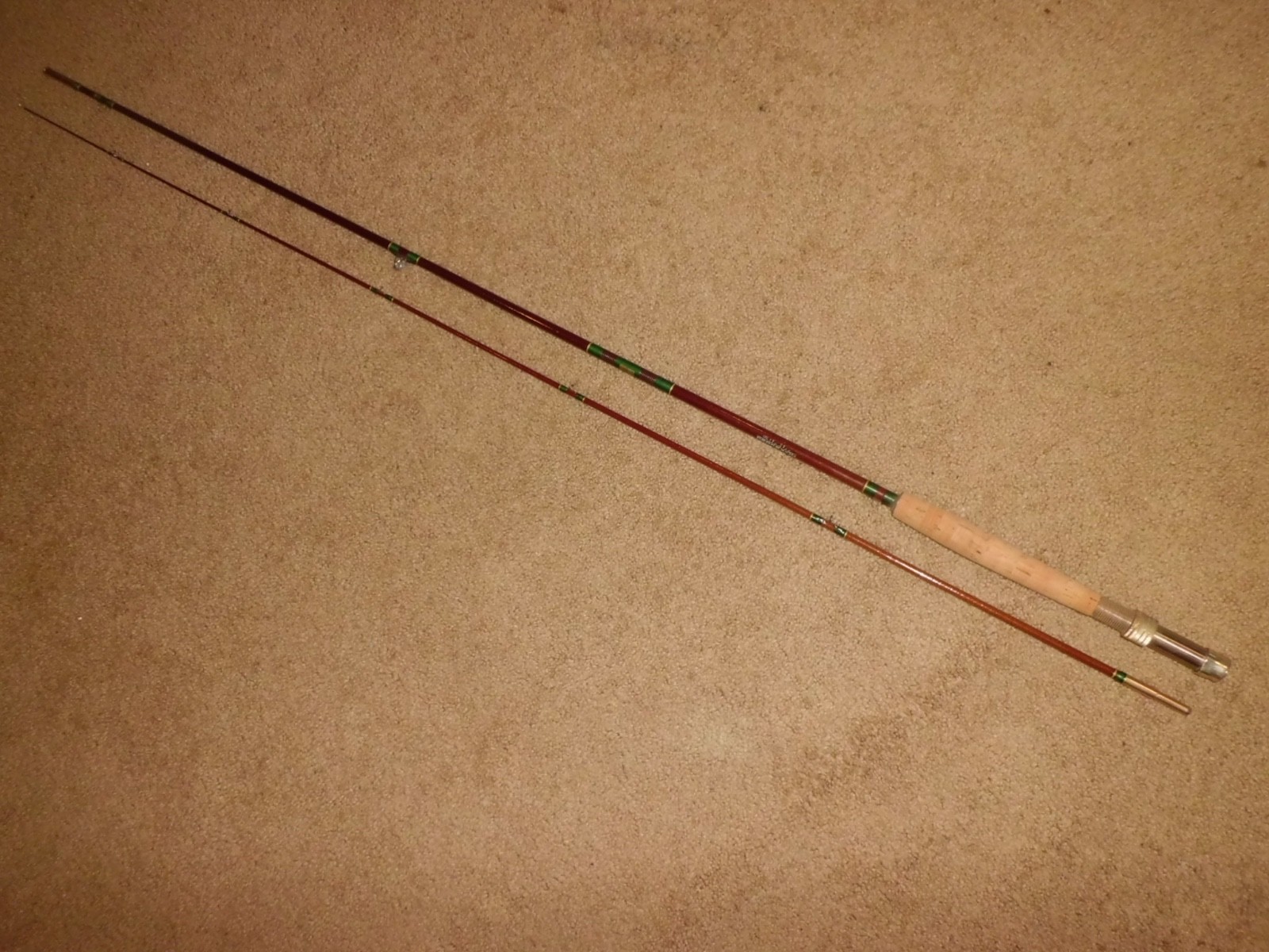 Vintage SILAFLEX Perfexion 216-LT Fly 8’6″ Rod made in USA- Line HCH
