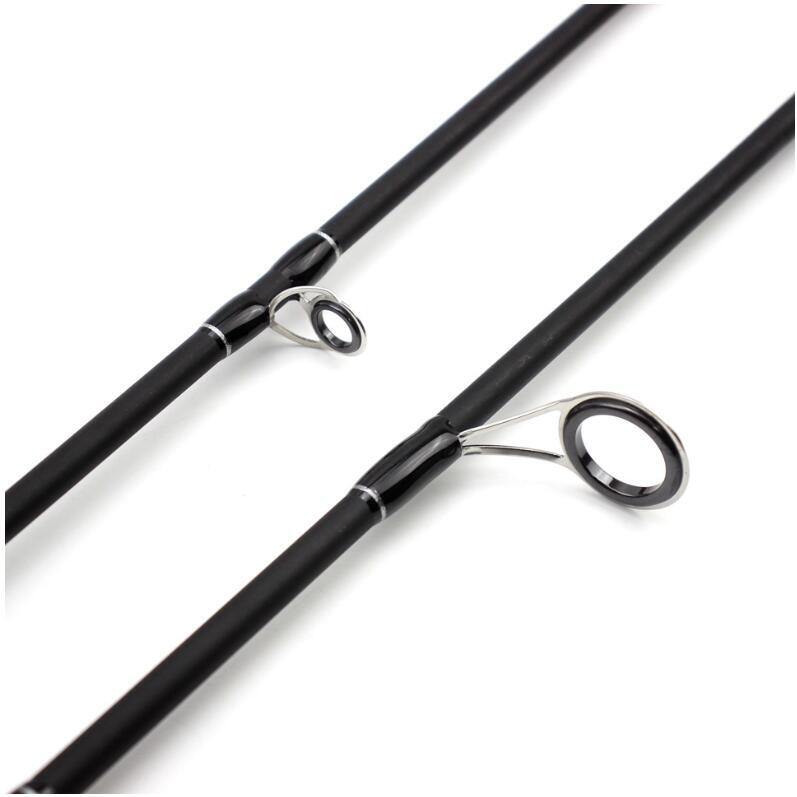 1.8M Lure Fishing Rod Spinning Casting Rods Poles 2 Tips 30T Carbon Bait 5-30g