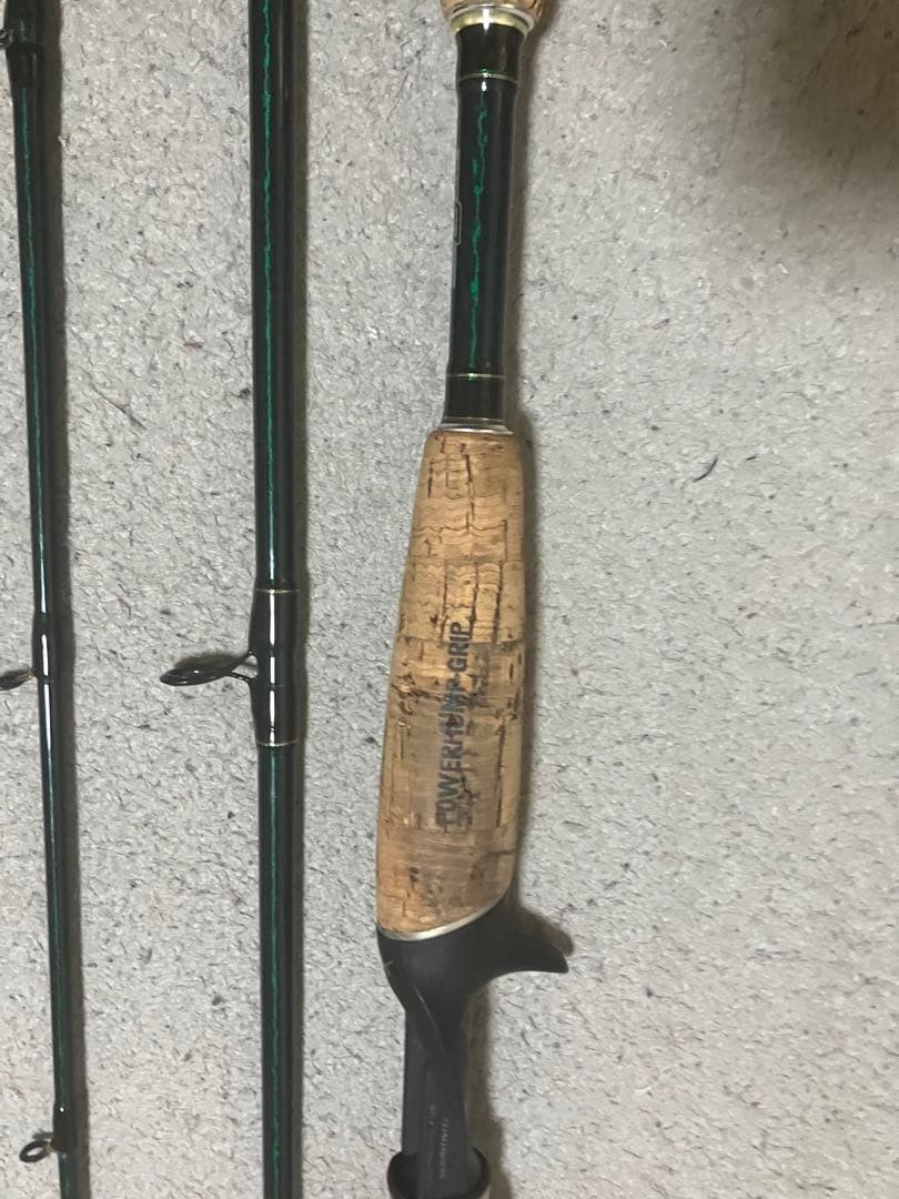 Bass Pro Shops Extreme 3-Piece Fishing Rod Rare Used