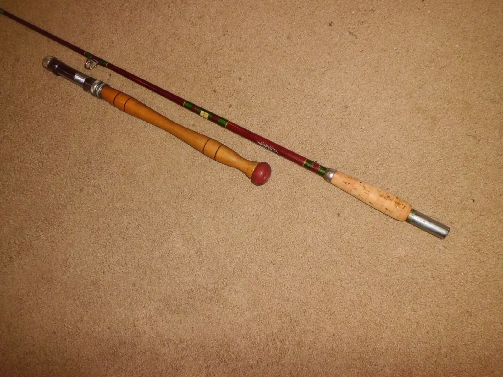 Vintage SILAFLEX Perfexion Model 311-45 Conventional 7′ Rod- USA- 45lb test