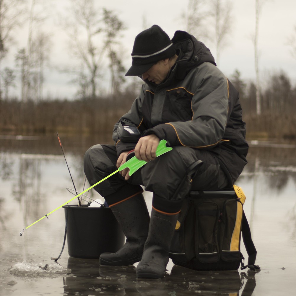 1 Set Practical Ice Fishing Rod for Winter Durable Outdoor Fishing Accessory