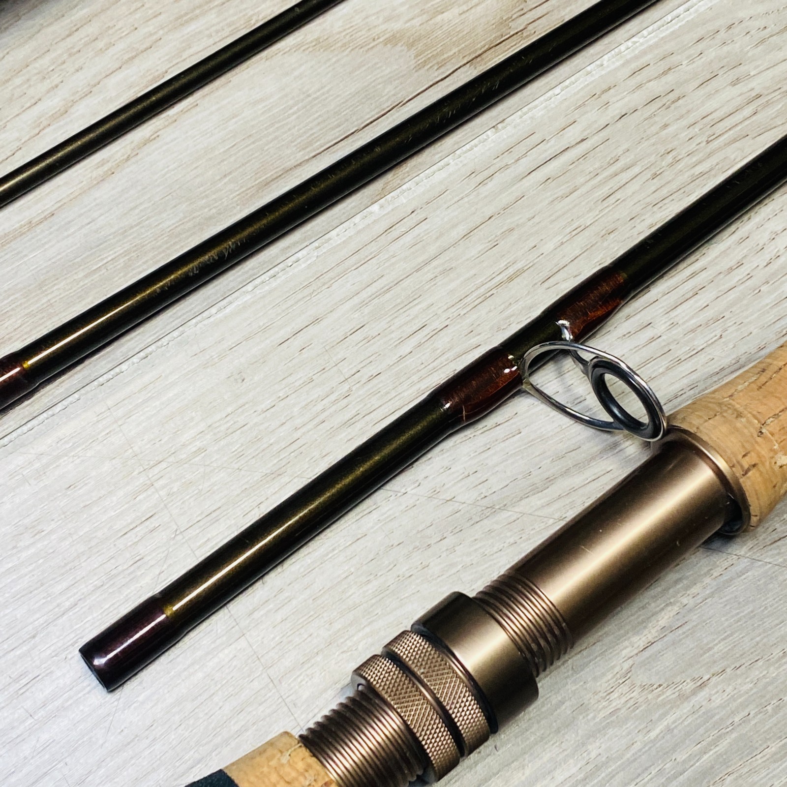 R.L. Winston PASSPORT 890-4 9’0″ 8wt Fly Rod Fishing w/tube & sock