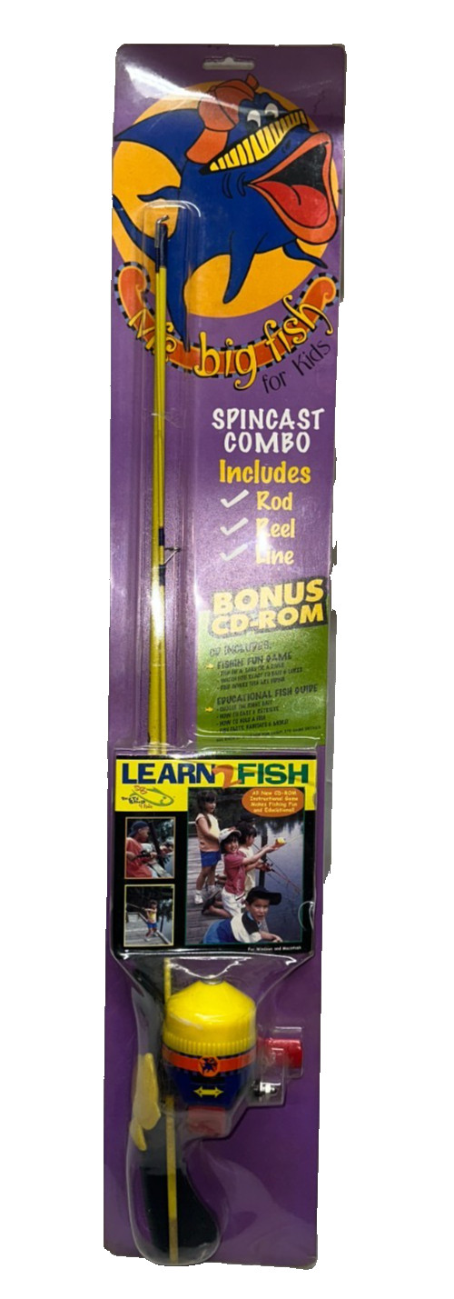 VINTAGE MR.BIG FISH FOR KIDS BY SOUTH BEND (NEW OTHER) READ DESC