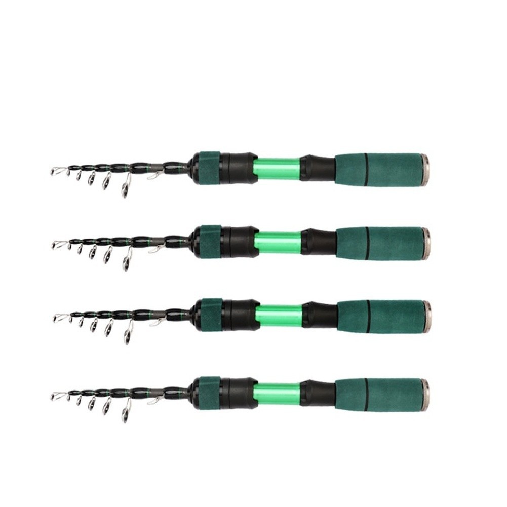 Collapsible Lure Carbon Fiber Rod Stable Reel Seat Lure Fishing Fishing Gear