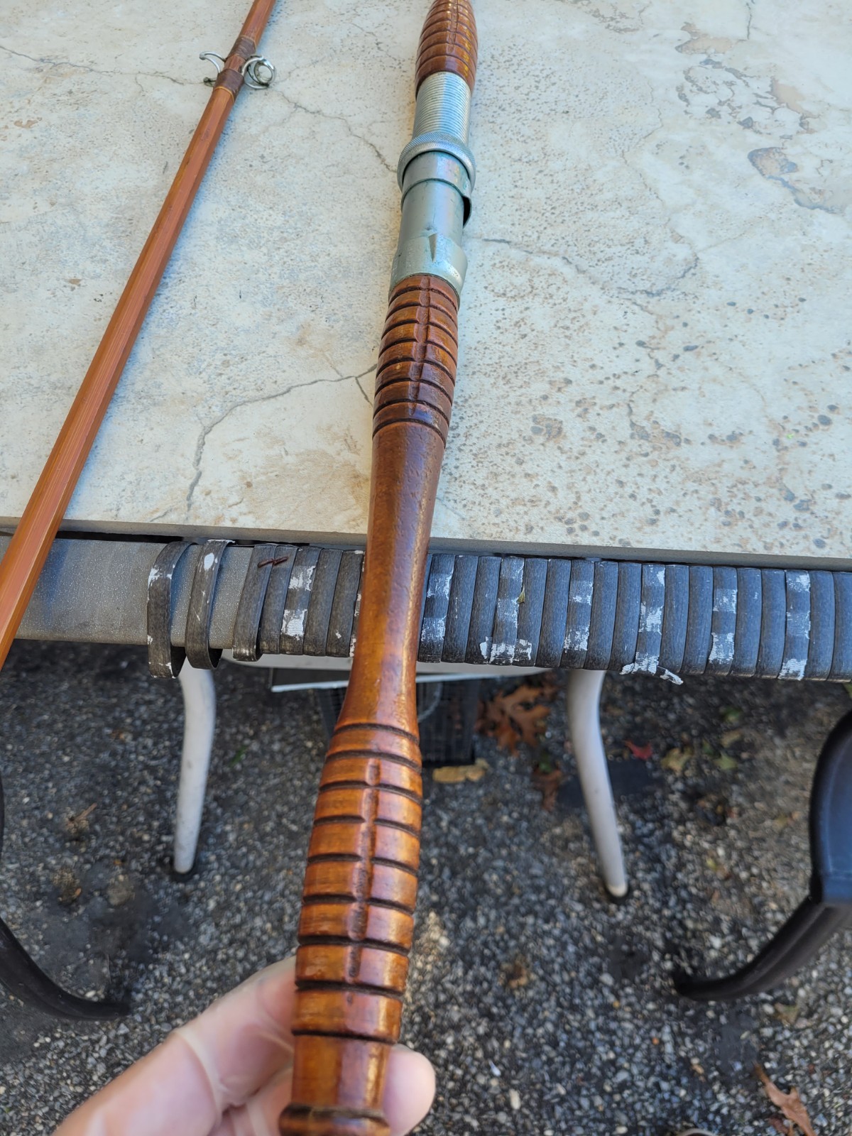 VINTAGE MONTAGUE DREADNOUGHT GENUINE TONKIN 6 ft Fishing Rod – Two Piece