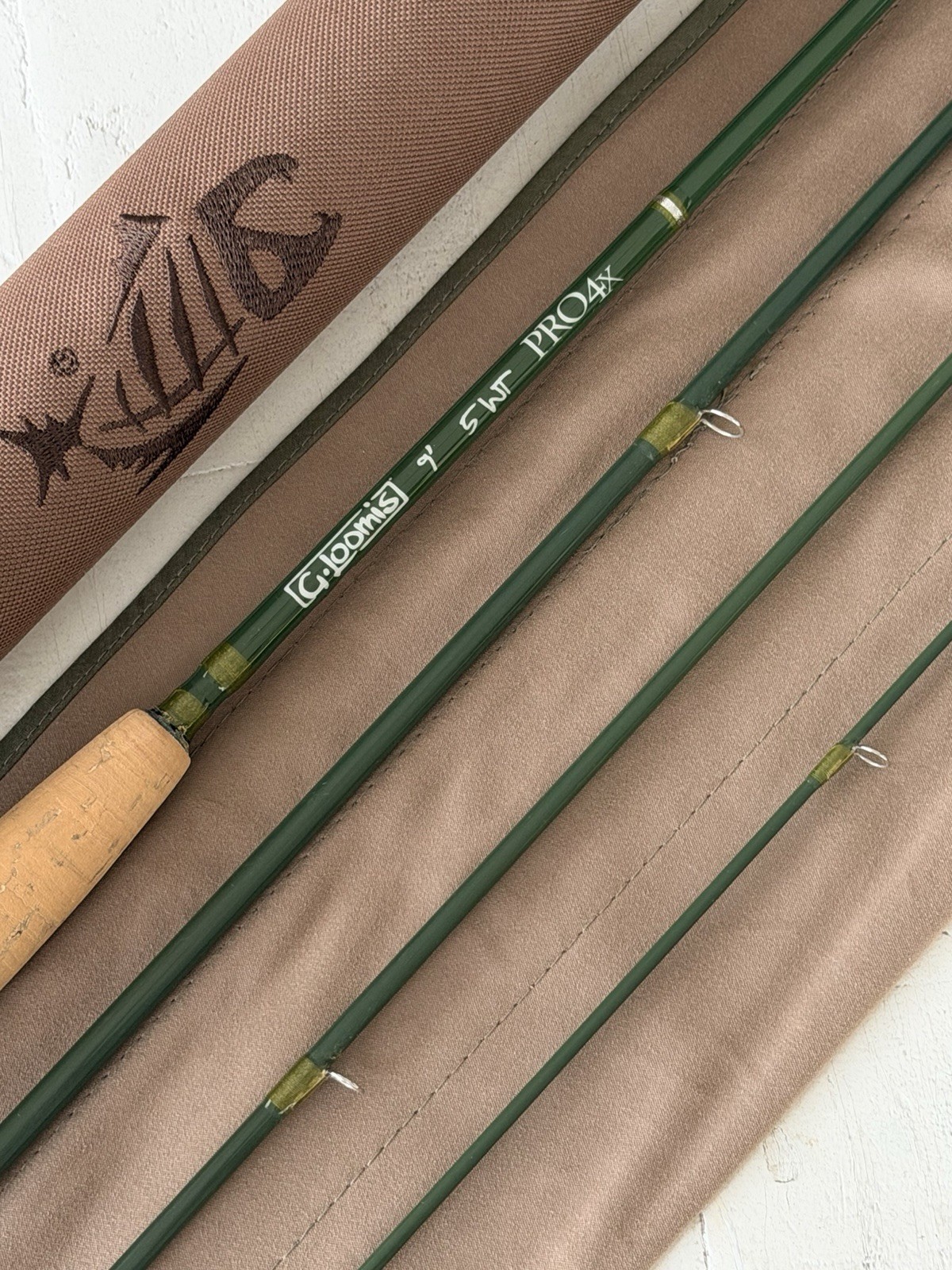 **BEAUTIFUL**🔥G LOOMIS Pro 4x 5wt. 9’ft~4Pc Flyrod!! 🔥~LQQK~