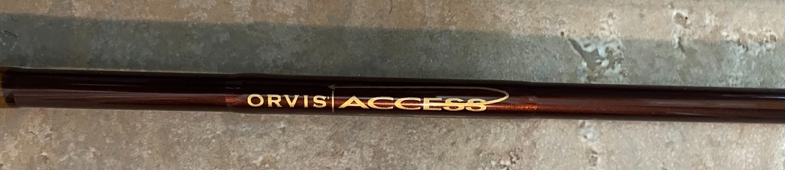 Orvis NEW Access Fly Rod 9′ 7 WT 3 oz. Tip Flex w/ Orvis Cordura Rod Tube