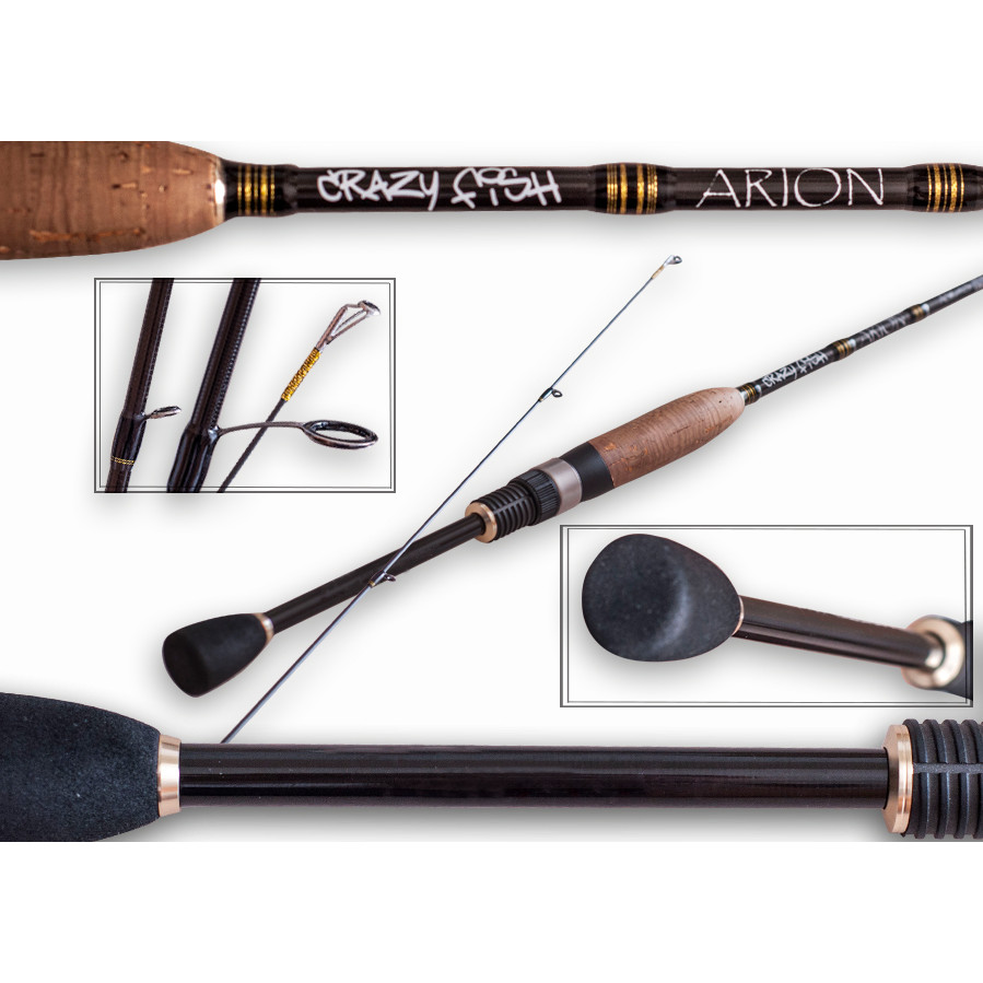 Crazy Fish Fishing Rod Arion ASR742ULS 1-7g 224cm