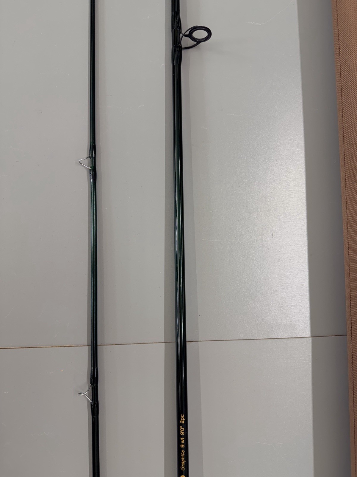 Temple Fork Outfitters IM6 Graphite 9’ 9wt Fly Rod + Osprey IV Reel Hard Case *