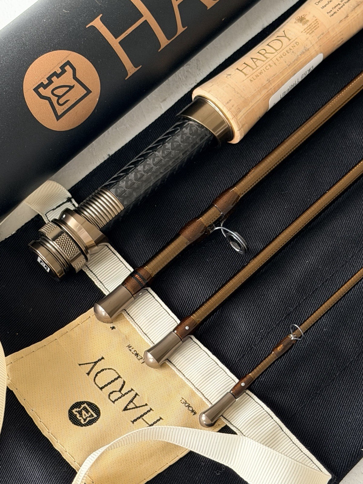 **BEAUTIFUL**🔥 HARDY 3wt. 9’9”in~4pc Ultralite LL Sintrix NSX Fly Rod🔥~NEW~🔥