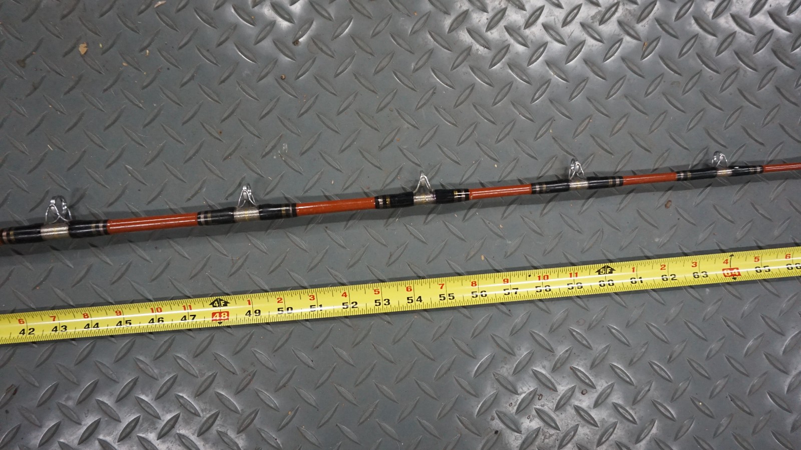 Fenwick Saltwater Pole – SC 660 HC 6′ E-Glass Rod 30-80 lb Line Taiwan