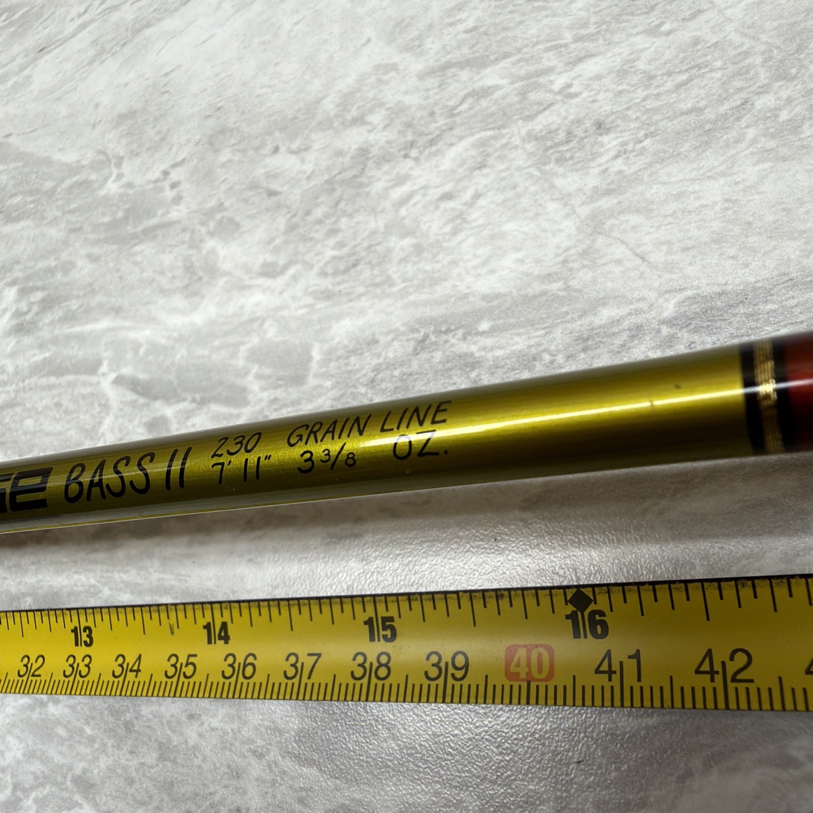 SAGE BASS II 7ft 11in 230gr 4p Serial NoAF53779 Grip Section Only Parts Repair