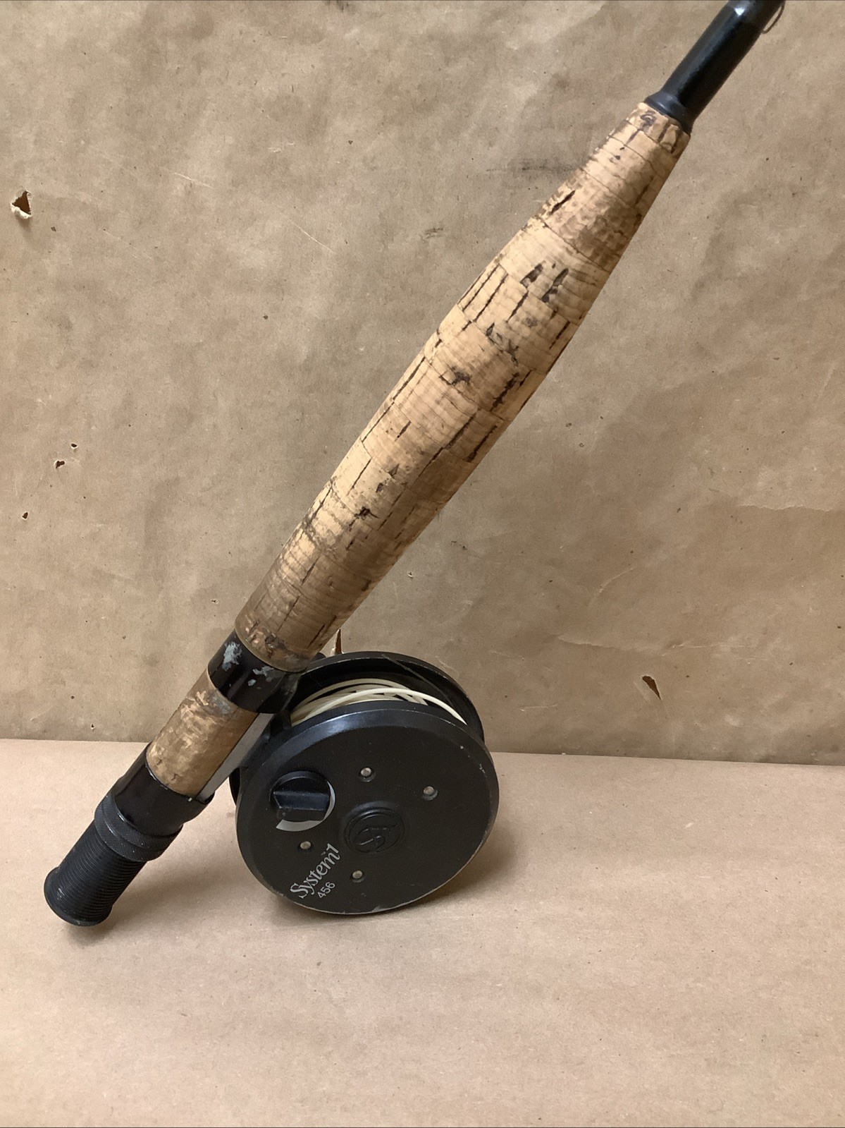 Rouge F90-78 2pc 9FT #7-8 Fly Line Graphite Fly Fishing Rod & System 1 456 Reel