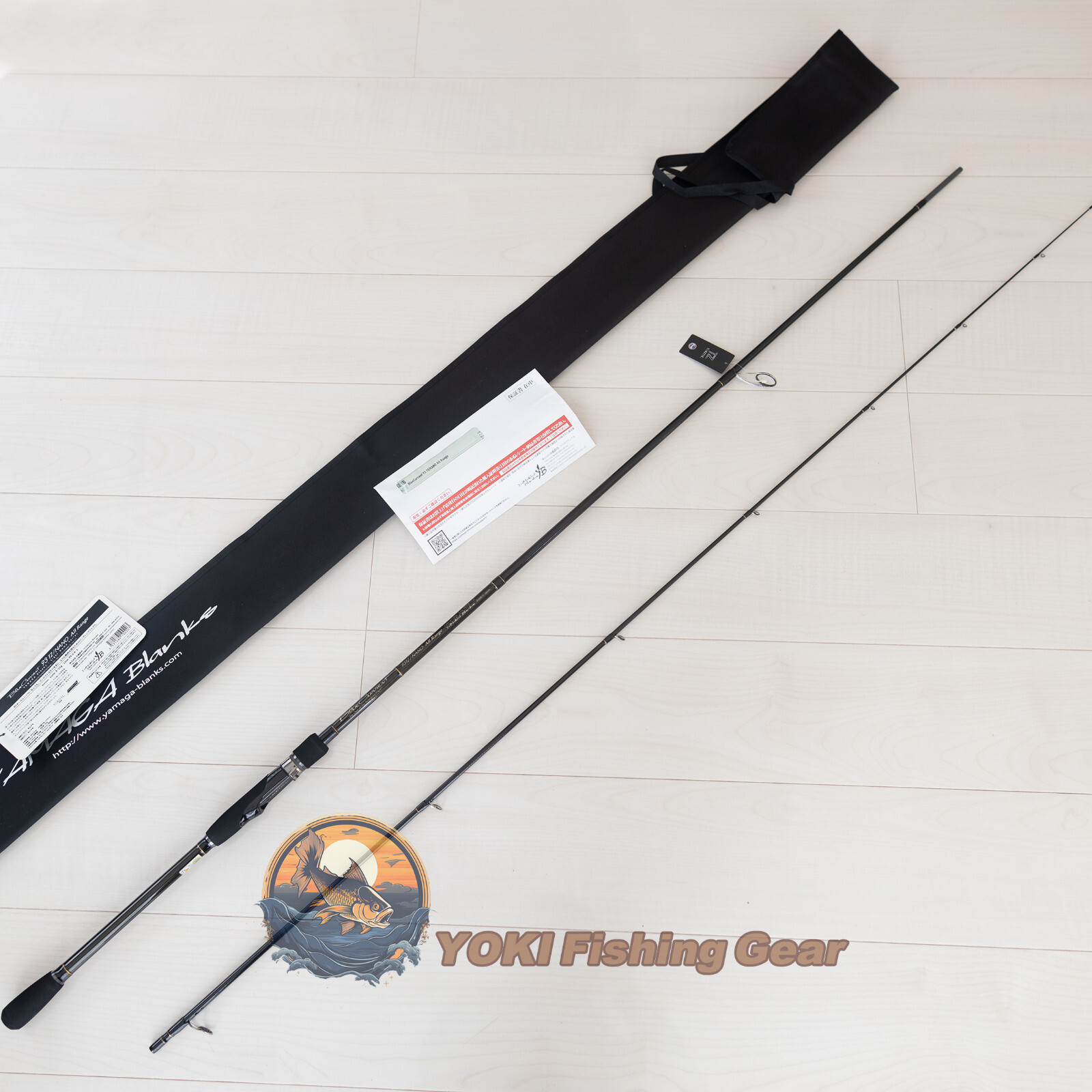 YAMAGA Blanks BlueCurrent 93/TZ NANO All-Range Rod A3-Watch Product Video