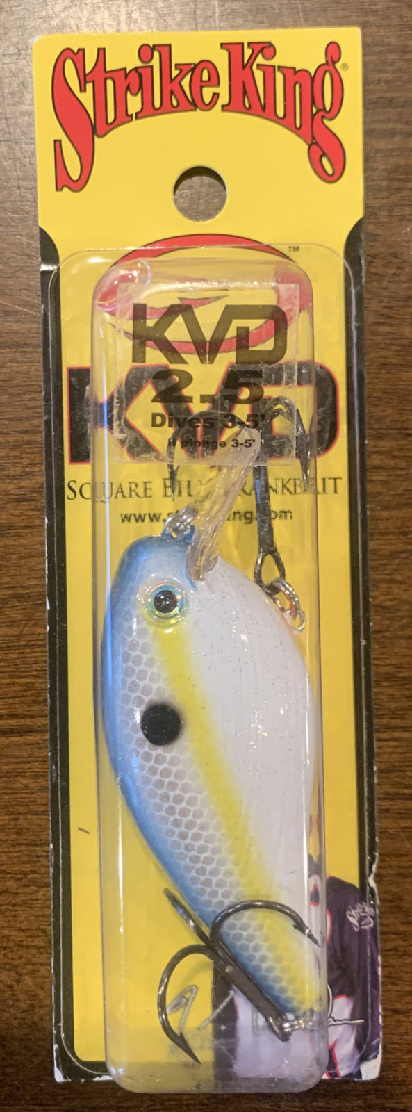 Strike King KVD Square Bill Crankbait 2.5 Sexy Shad