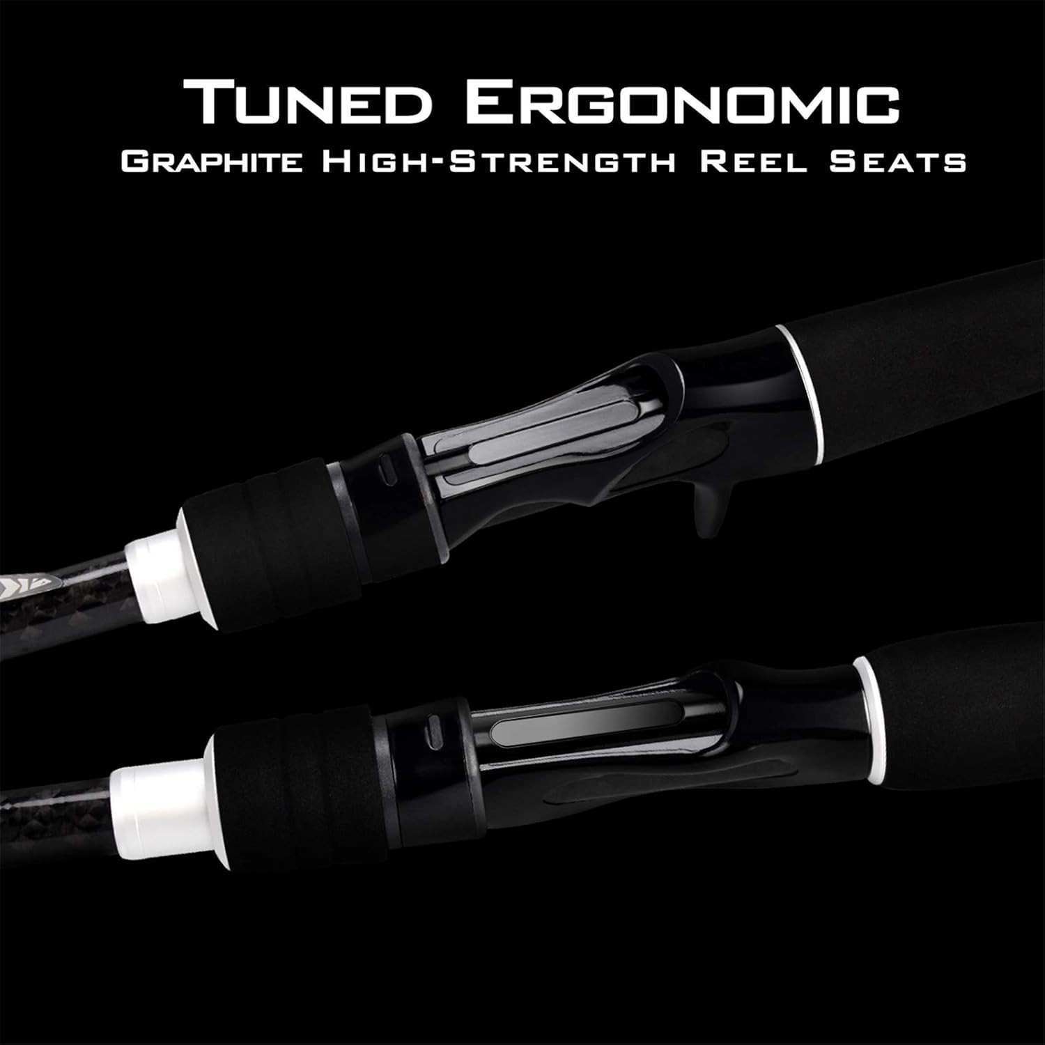 Perigee II 7′ Carbon Fiber Rod | Fast Action | Fuji O-Ring | 2pc Bass Walleye